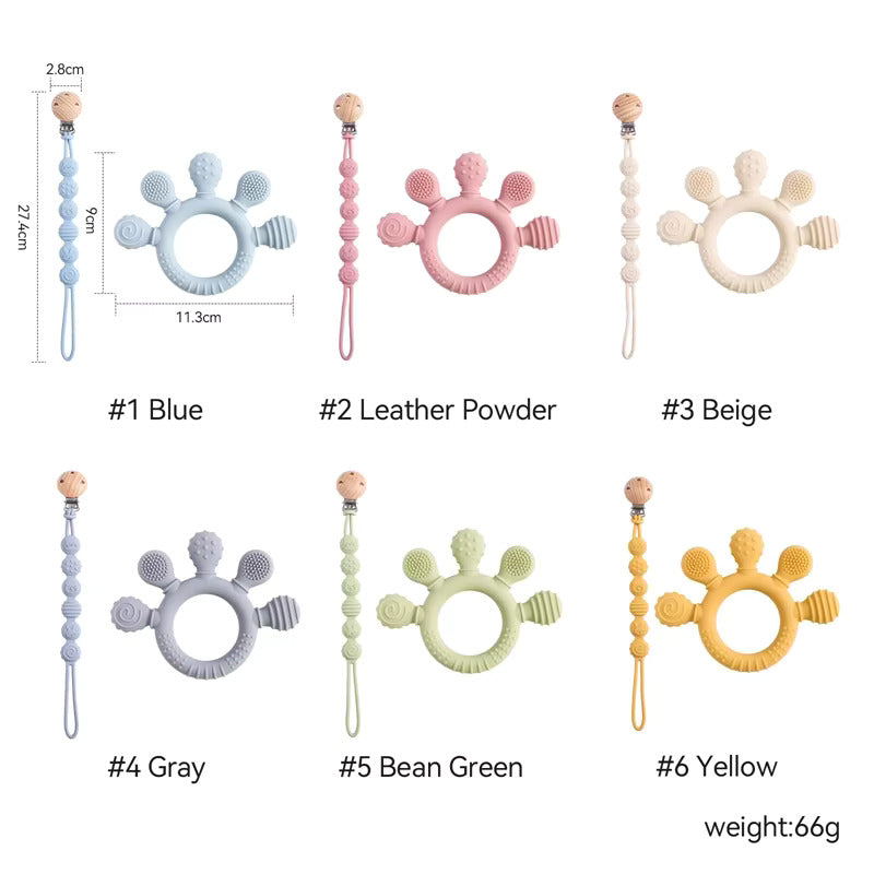Teething Ring Sensory Toys for Toddlers