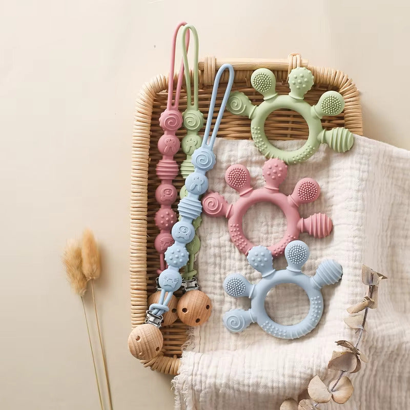 Teething Ring Sensory Toys for Toddlers