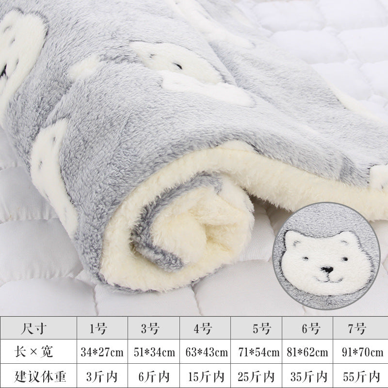 Autumn and Winter warm cats and dogs general blanket