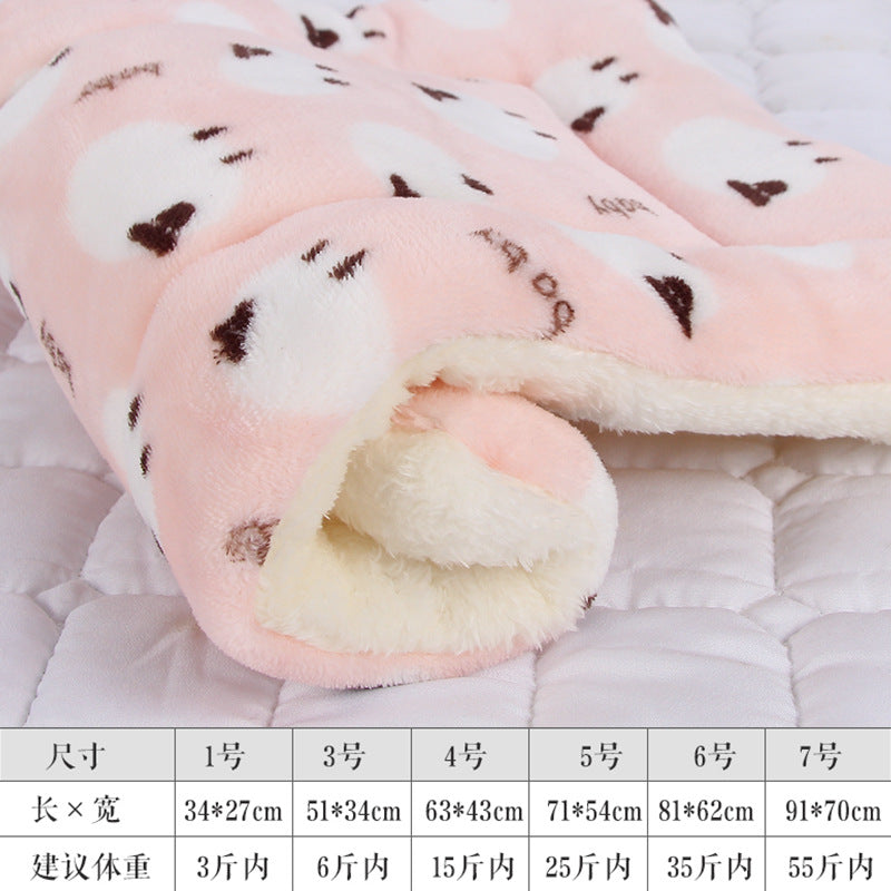 Autumn and Winter warm cats and dogs general blanket