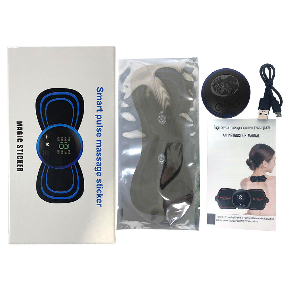 EMS cervical spine massage tape with remote control