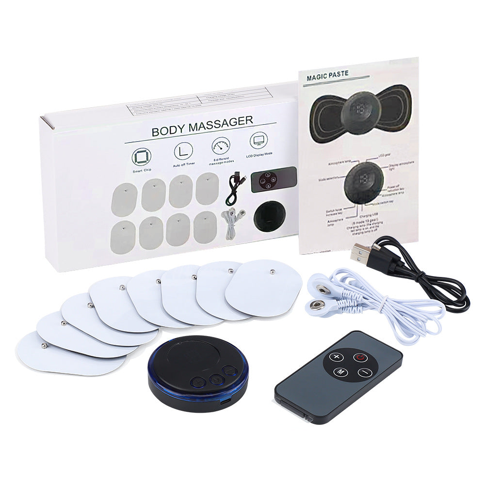 EMS cervical spine massage tape with remote control