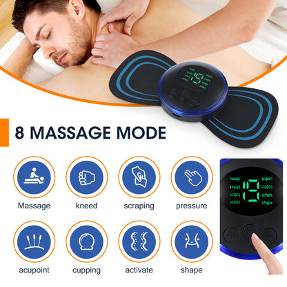 EMS cervical spine massage tape with remote control