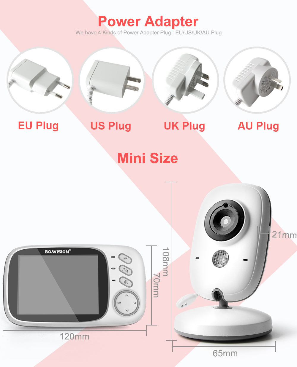 Baby monitor 3.2 inch