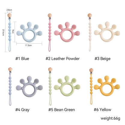 Teething Ring Sensory Toys for Toddlers