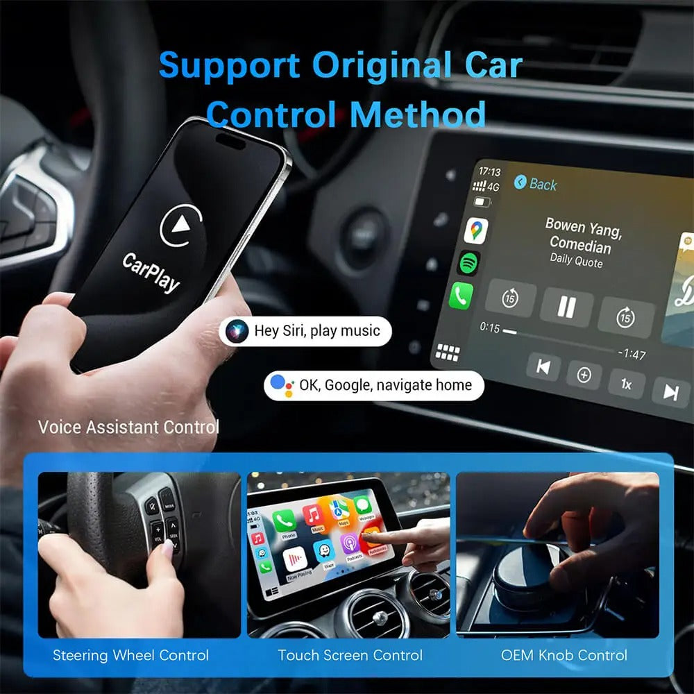 2-in-1 CarPlay Android Auto Adapter