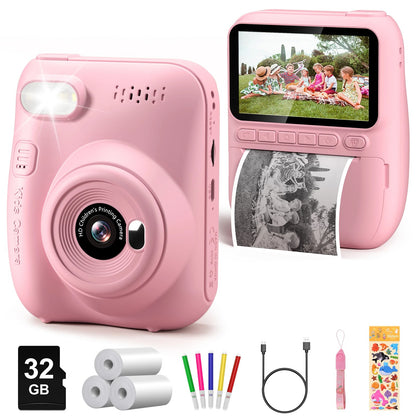 Instant Print Camera for Kids